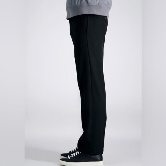 Haggar Active Flex Pant Mens size 34x29 Straight Fit Flat Front Super Flexible - Picture 8 of 12